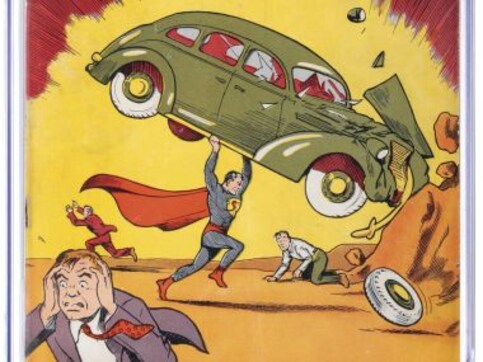 Superman: 1938 comic book with Man of Steel's first appearance to be auctioned Superman: 1938 comic book with Man of Steel's first appearance to be auctioned