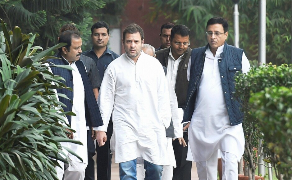 "It is a historic day for the Congress party because on Thursday, it was the first meeting of the Unorganised Workers' Congress," Gandhi said. PTI "It is a historic day for the Congress party because on Thursday, it was the first meeting of the Unorganised Workers' Congress," Gandhi said. PTI