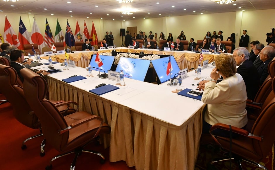 The TPP-11 signed the major trade deal after days of stalled talks raised fears it could collapse altogether. AP The TPP-11 signed the major trade deal after days of stalled talks raised fears it could collapse altogether. AP