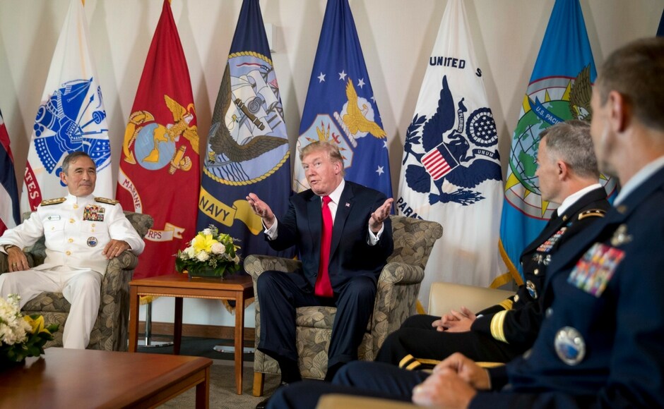 Trump's five-nation Asia tour is dubbed as an important trip that would reflect on US' commitment to meet cahllenges posed by North Korea's nuclear breakout and China's bid for regional hegemony. AP US president Donald Trump visits Hawaii before setting out on 12-day five-nation Asia tour