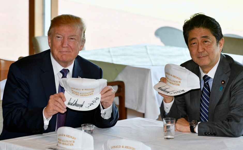 The 12-day, five-nation trip is the longest far east itinerary for a president in a generation which comes at a precarious moment for Trump. AP Donald Trump, first lady Melania arrive in Japan; North Korea to be on top agenda in talks with Shinzo Abe