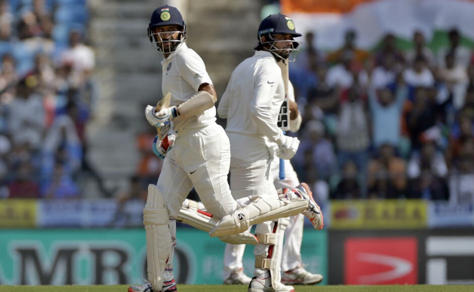 Murali Vijay, Cheteshwar Pujara dominate hapless Sri Lankan attack on Day 2 of Nagpur Test
