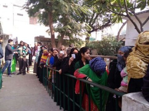 52.85% turnout as 1st phase of UP civic polls ends: EC accepts discrepancies in voter lists, denies claims of 'rigged' EVMs 52.85% turnout as 1st phase of UP civic polls ends: EC accepts discrepancies in voter lists, denies claims of 'rigged' EVMs