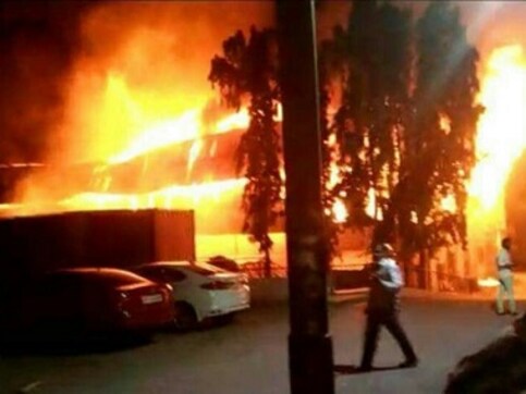 Akkineni Nagarjuna's Annapurna studios catch fire, sets of Manam destroyed Akkineni Nagarjuna's Annapurna studios catch fire, sets of Manam destroyed