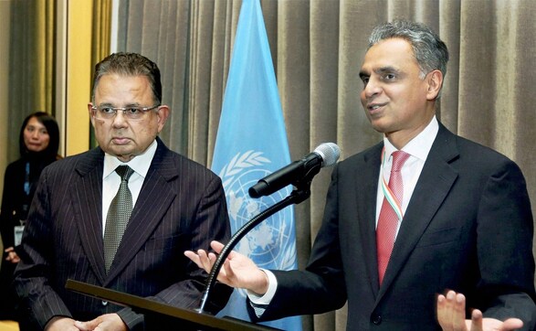 Dalveer Bhandari re-elected to ICJ after UK withdraws its candidate Christopher Greenwood Dalveer Bhandari re-elected to ICJ after UK withdraws its candidate Christopher Greenwood