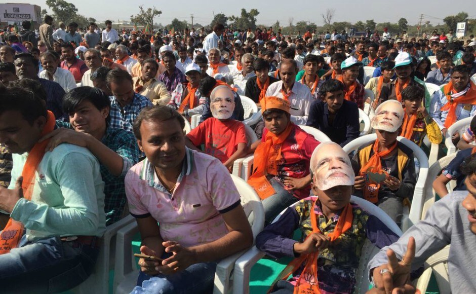 Prime Minister Narendra Modi reached Morbi on Wednesday to address four rallies in different parts of south Gujarat, where polling for the first phase of Assembly elections will be held on 9 December. Firstpost/Amitesh Narendra Modi addresses campaign rally in Morbi; slams Congress for 'exploiting Gujarat'