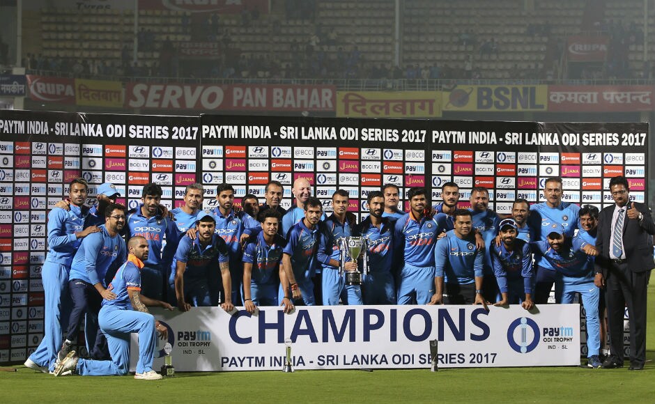 India's spinners, Shikhar Dhawan's century ensure hosts' series win against Sri Lanka at Visakhapatnam