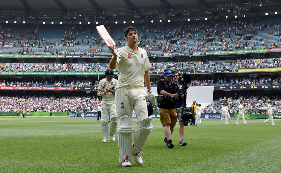 Alastair Cook hits sublime double ton as England gain commanding 164-run lead on Day 3