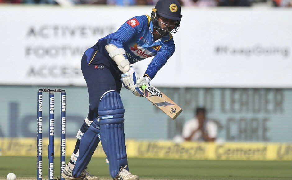 After winning the toss, India made Sri Lanka to bat first. The visitors got off to a great start thanks to some fiery hitting from Upul Tharanga. AP After winning the toss, India made Sri Lanka to bat first. The visitors got off to a great start thanks to some fiery hitting from Upul Tharanga. AP