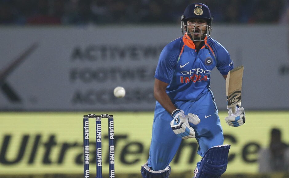 Giving Shikhar Dhawan good company was Shreyas Iyer who ended up scoring his second consecutive ODI half-century. Before getting dismissed, Iyer made 65 off just 63 balls. AP Giving Shikhar Dhawan good company was Shreyas Iyer who ended up scoring his second consecutive ODI half-century. Before getting dismissed, Iyer made 65 off just 63 balls. AP