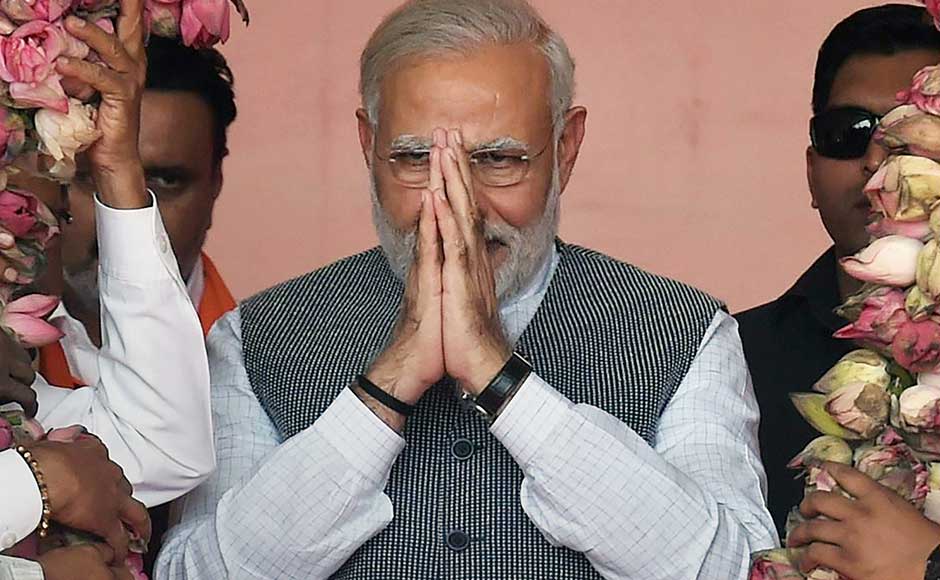 Referring to Congress leader Arjun Modhwadia's claim that the EVMs used for the first phase of polling on 9 December might have been tampered with, Modi said the party was "preparing excuses" to insulate Rahul Gandhi against impending defeat. PTI Referring to Congress leader Arjun Modhwadia's claim that the EVMs used for the first phase of polling on 9 December might have been tampered with, Modi said the party was "preparing excuses" to insulate Rahul Gandhi against impending defeat. PTI