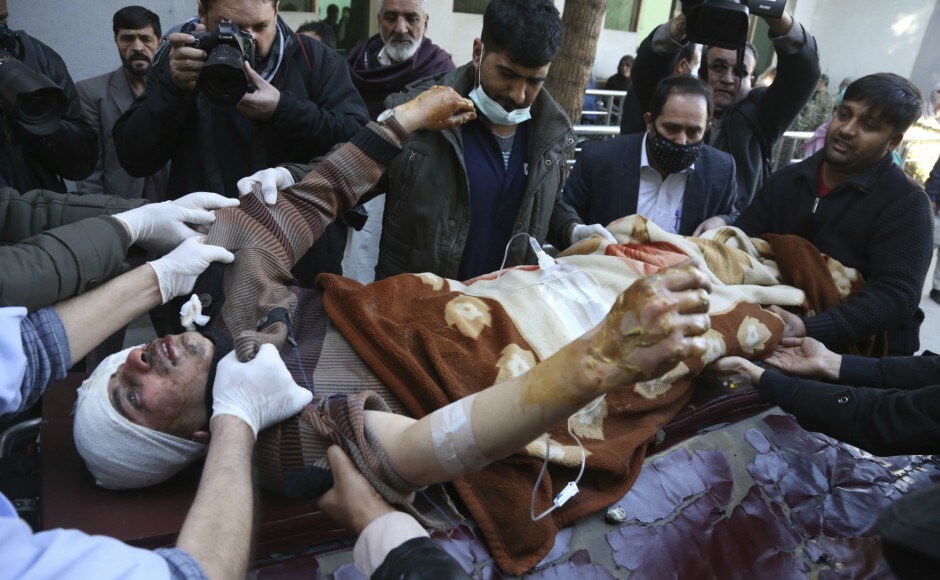 Afghanistan's deputy interior ministry spokesman Nasrat Rahimi said that the attack was in fact aimed at the Shiite Tabayan cultural centre in the west of Kabul. AP Kabul blast: 40 killed, dozens injured as suicide bomber blows himself up inside Shiite cultural centre