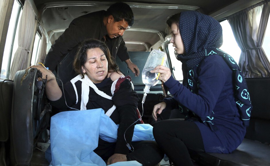 There were chaotic scenes at the Istiqlal hospital where ambulances brought victims, including women and children. AP Kabul blast: 40 killed, dozens injured as suicide bomber blows himself up inside Shiite cultural centre