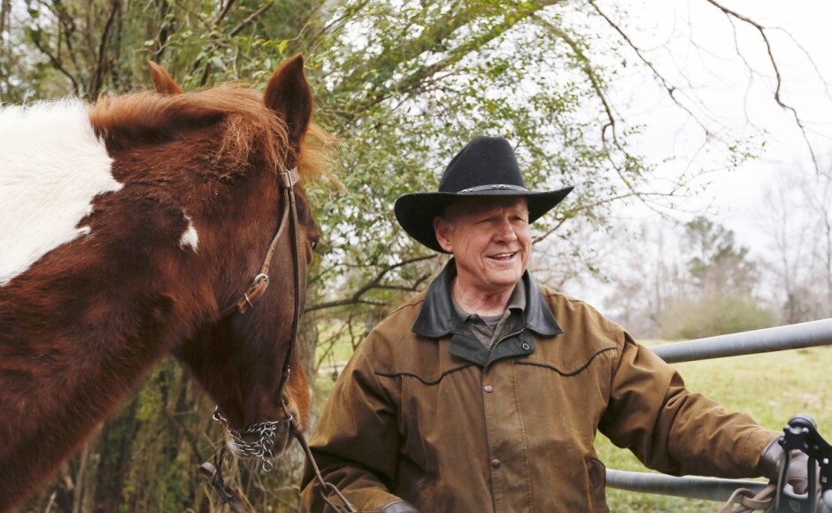 His opponent Roy Moore, meanwhile, refused to concede and raised the possibility of a recount during a brief appearance at a campaign party in Montgomery. "It's not over," Moore said. He added, "We know that God is still in control." AP His opponent Roy Moore, meanwhile, refused to concede and raised the possibility of a recount during a brief appearance at a campaign party in Montgomery. "It's not over," Moore said. He added, "We know that God is still in control." AP