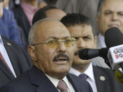 Yemen's slain ex-president Ali Abdullah Saleh buried in closed funeral outside Sanaa by Huthi rebels Yemen's slain ex-president Ali Abdullah Saleh buried in closed funeral outside Sanaa by Huthi rebels