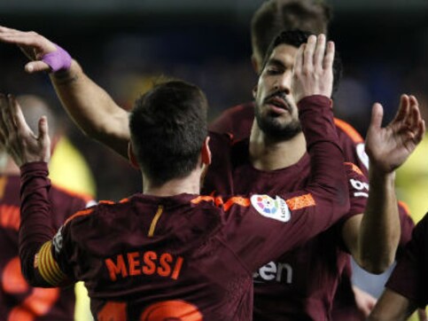 La Liga: Barcelona restore lead at top as Lionel Messi, Luis Suarez sink Villarreal; Atletico Madrid scrape past Betis La Liga: Barcelona restore lead at top as Lionel Messi, Luis Suarez sink Villarreal; Atletico Madrid scrape past Betis
