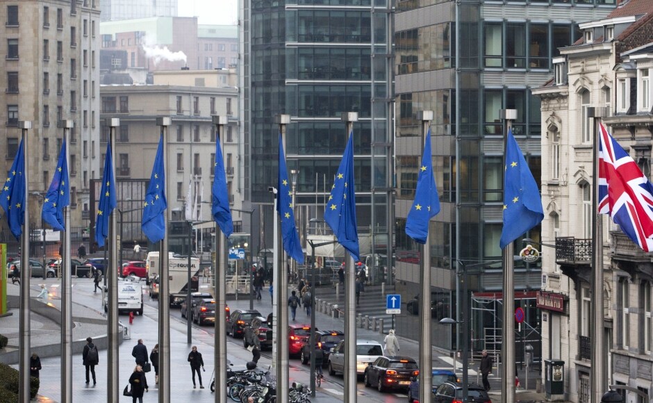 The bloc also distanced itself from Trump with a comment on Jerusalem. An EU official said leaders have reiterated their "firm commitment" to a two-state solution for Israel and Palestinians, in what amounts to a rebuke of Trump's recent decision to recognise Jerusalem as Israel's capital. The bloc also distanced itself from Trump with a comment on Jerusalem. An EU official said leaders have reiterated their "firm commitment" to a two-state solution for Israel and Palestinians, in what amounts to a rebuke of Trump's recent decision to recognise Jerusalem as Israel's capital.