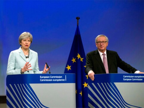 Britain, EU reach historic deal on Brexit; Theresa May guarantees 'no hard border' in Northern Ireland Britain, EU reach historic deal on Brexit; Theresa May guarantees 'no hard border' in Northern Ireland