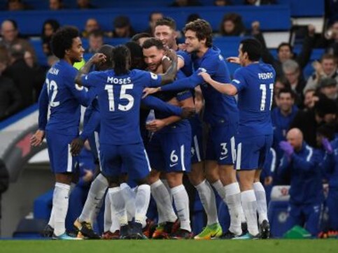 Premier League: Chelsea rout hapless Stoke City; Mohamed Salah's brace lifts Liverpool against Leicester Premier League: Chelsea rout hapless Stoke City; Mohamed Salah's brace lifts Liverpool against Leicester