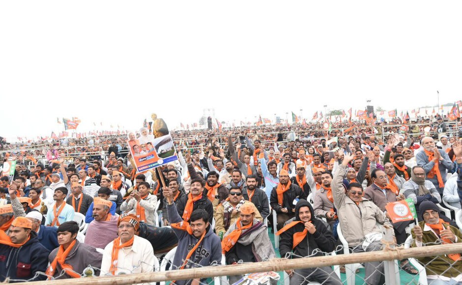 Raking up the contentious issue of triple talaq, Modi said that he "will not be silent" on triple talaq. "Everything is not about elections. This issue is for the rights of women, elections come later humanity comes first," he said. Twitter/@narendramodi Narendra Modi invokes Babasaheb Ambedkar while campaigning in Gujarat, flays Congress over Ayodhya dispute