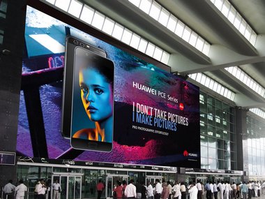 Huawei 'PCE' series ad. Evan Blass Twitter
