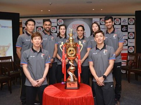 Saina Nehwal, HS Prannoy and other marquee players formally launch third edition of Premier Badminton League Saina Nehwal, HS Prannoy and other marquee players formally launch third edition of Premier Badminton League