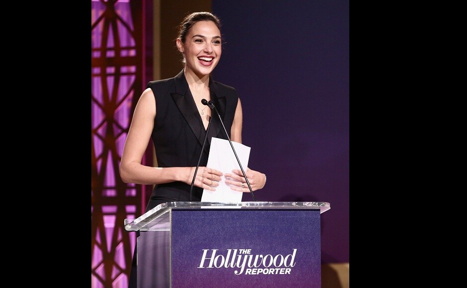 Carla Arellano, a college freshman, received a standing ovation and brought a room of Hollywood heavyweights to tears as she accepted a full-ride scholarship from Wonder Woman star Gal Gadot. Twitter/@GadotNetwork Carla Arellano, a college freshman, received a standing ovation and brought a room of Hollywood heavyweights to tears as she accepted a full-ride scholarship from Wonder Woman star Gal Gadot. Twitter/@GadotNetwork