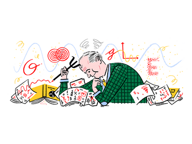Max Borns 135th birth anniversary celebrated in a Google Doodle; he was renowned for his work in quantum mechanics