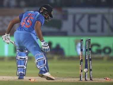 India vs Sri Lanka: Visitors exposed chink in Rohit Sharma's armour by using leg-spinner Akila Dananjaya against him