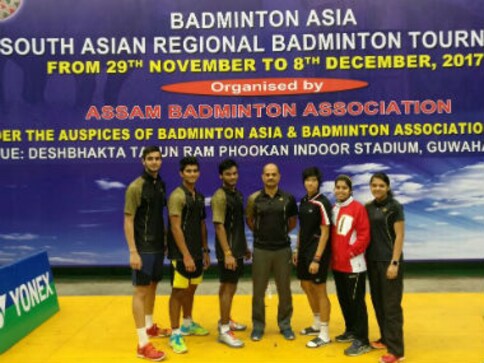 Favourites India trounce Nepal 3-0 to win maiden South Asian Regional badminton title Favourites India trounce Nepal 3-0 to win maiden South Asian Regional badminton title