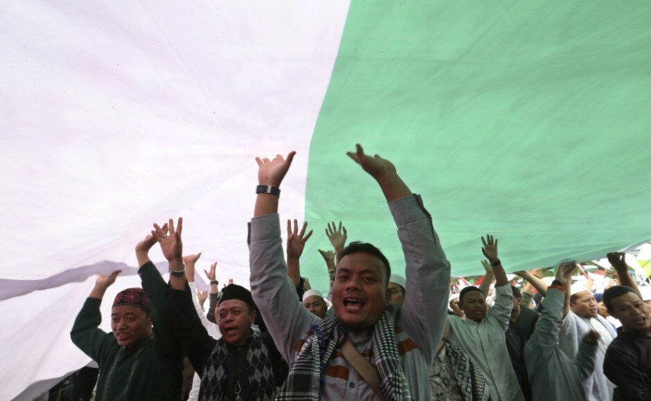 Indonesia has condemned President Donald Trump's decision, with President Joko Widodo joining other world Islamic leaders last Wednesday in an emergency summit of the Organisation of Islamic Cooperation in Istanbul. AP Indonesia has condemned President Donald Trump's decision, with President Joko Widodo joining other world Islamic leaders last Wednesday in an emergency summit of the Organisation of Islamic Cooperation in Istanbul. AP