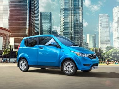 The Mahindra e20 Plus. Image: Mahindra