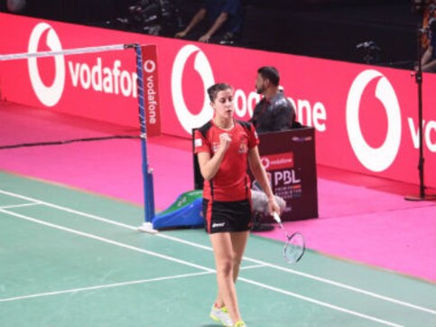 PBL 2018: Carolina Marin inspires Hyderabad Hunters to impressive victory over North Eastern Warriors PBL 2018: Carolina Marin inspires Hyderabad Hunters to impressive victory over North Eastern Warriors