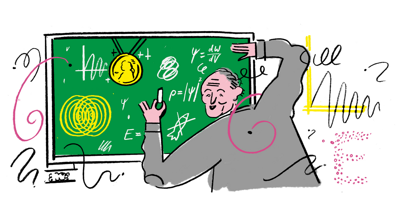 A draft of the Google Doodle by artist Kati Szilagyi. Image: Google