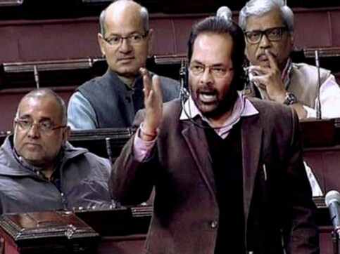 Mukhtar Abbas Naqvi says Muslim women suffered due Congress' failure to pass triple talaq bill Mukhtar Abbas Naqvi says Muslim women suffered due Congress' failure to pass triple talaq bill