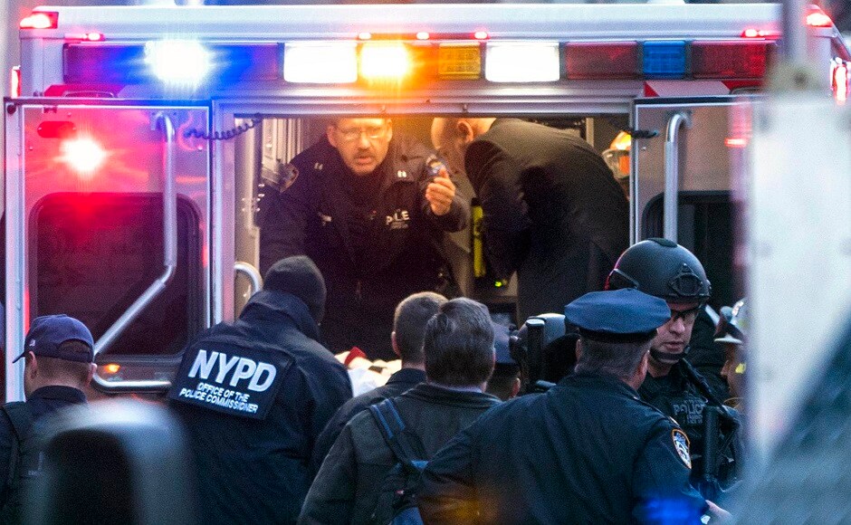 The suspect, Akayed Ullah, was taken to a hospital after suffering burns from the explosive device. He told police investigators he wanted to avenge US airstrikes on the Islamic State group and was also inspired by Christmas terror plots in Europe. AP New York subway blast: Three injured after Islamic State-inspired bomber detonates pipe bomb