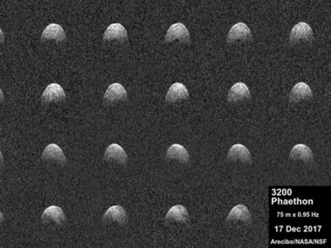 Near-Earth asteroid 3200 Phaethon has a diameter of about six km which is one km more than previous estimates Near-Earth asteroid 3200 Phaethon has a diameter of about six km which is one km more than previous estimates
