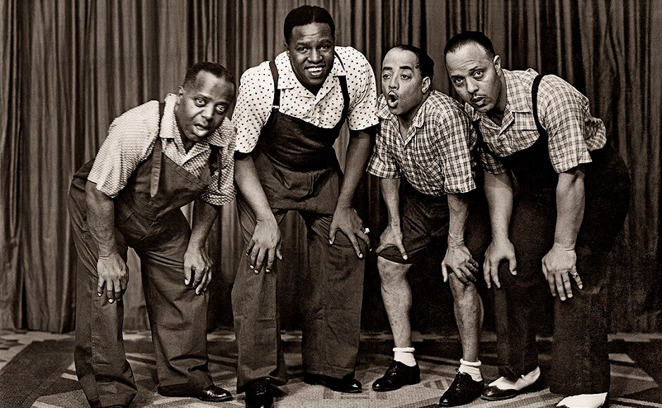 Teddy and his Plantation Quartet. Bombay, 1939. (from left to right) Crickett Smith, Teddy Weatherford, Rudy Jackson & Roy Butler performed Negro spirituals and other African-American standards across India and the subcontinent. Photo courtesy: Serendepity Arts Trust Serendipity Arts Festival: This exhibition reveals the contributions of Goan musicians to India's jazz heritage