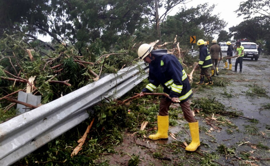 Both Kerala and Tamil Nadu have closed schools and colleges. The government has advised people to stay indoors. The rains uprooted trees, damaged houses and destroyed communication lines in both the states. PTI Cyclone Ockhi batters Kerala, Tamil Nadu: Nine dead, several fishermen missing; alert issued in Lakshadweep