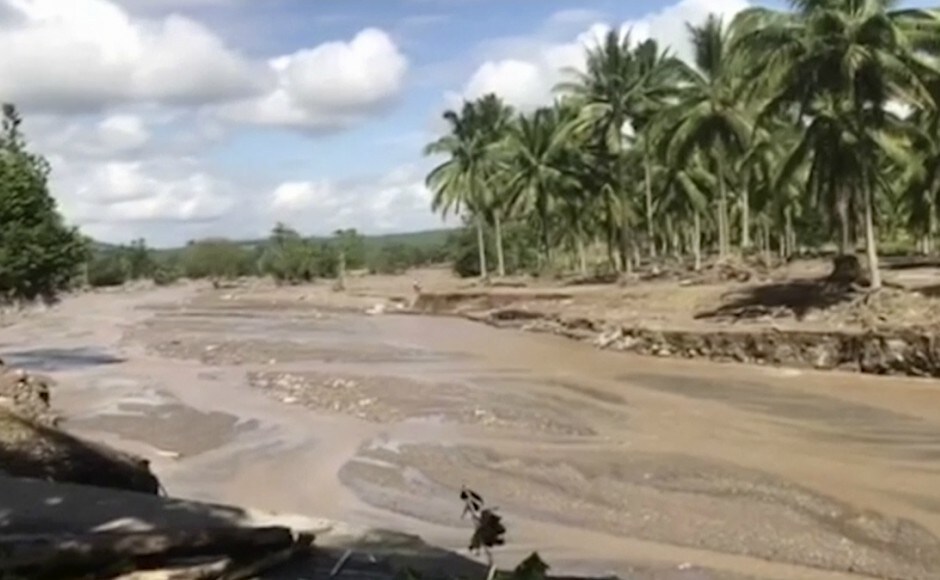 Tropical Storm Tembin lashed Mindanao island, home to 20 million people, on Friday with gusts of 125 kilometres an hour and torrential rain. AP Tropical Storm Tembin lashed Mindanao island, home to 20 million people, on Friday with gusts of 125 kilometres an hour and torrential rain. AP