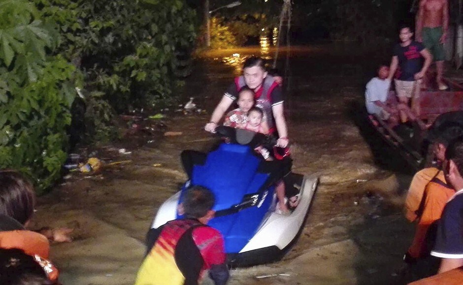 Local police said 135 people were killed and 72 were missing in the northern section of Mindanao, while 47 were dead and 72 missing in the impoverished Zamboanga peninsula on its western side. AP Local police said 135 people were killed and 72 were missing in the northern section of Mindanao, while 47 were dead and 72 missing in the impoverished Zamboanga peninsula on its western side. AP