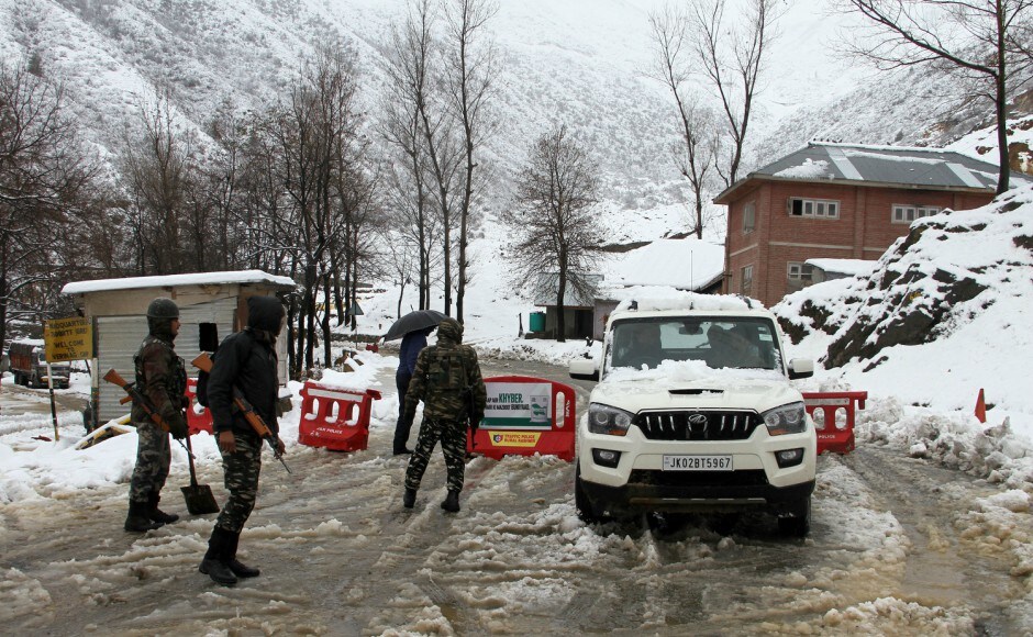 The present weather conditions in Jammu and Kashmir are likely to continue till Thursday due to a western disturbance over the state, the IMD said. Firstpost/Sameer Mushtaq Snowfall in Jammu and Kashmir comes as respite to residents after several months of dry spell