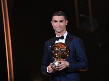 Cristiano Ronaldo beats Lionel Messi, Neymar to claim record-equalling fifth Ballon d'Or award
