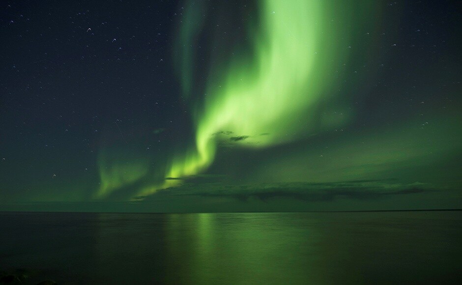 The Aurora Borealis appears over Great Bear Lake, the world's eighth largest lake in Deline, Northwest Territories, Canada. REUTERS The Aurora Borealis appears over Great Bear Lake, the world's eighth largest lake in Deline, Northwest Territories, Canada. REUTERS