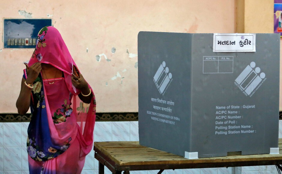Congress on Saturday complained of possible EVM tampering at three polling booths in a Muslim-dominated area of Porbandar. Reuters Gujarat election: People from all walks of life come out to vote in the first phase