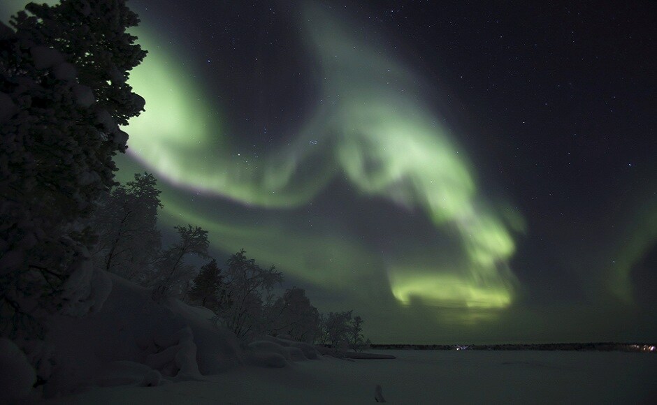 The Aurora Borealis (northern lights) illuminate the sky of Lapland region, in Inari, Finland. REUTERS The Aurora Borealis (northern lights) illuminate the sky of Lapland region, in Inari, Finland. REUTERS