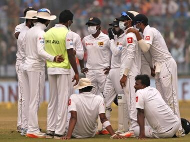 India vs Sri Lanka: Sunday’s play descended into a farce due to visitors’ shenanigans not air quality