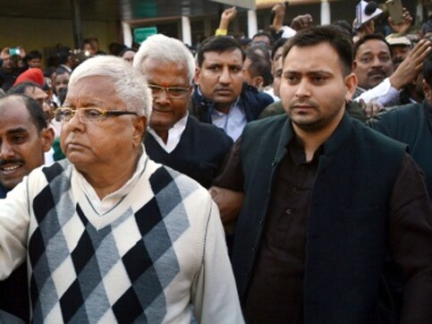 Tejashwi Yadav calls Lalu Prasad's conviction in fodder scam a 'conspiracy', says they will move HC against verdict Tejashwi Yadav calls Lalu Prasad's conviction in fodder scam a 'conspiracy', says they will move HC against verdict