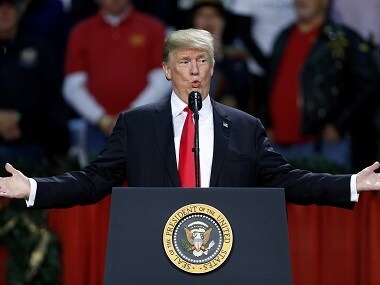 File image of US president Donald Trump. AP