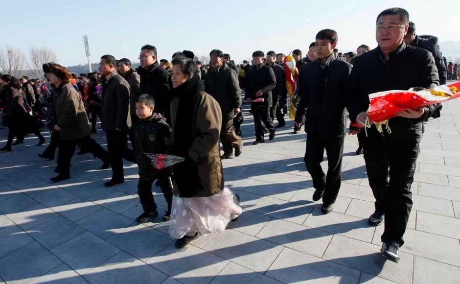 Although the sense of national mourning is less intense than in previous years, North Koreans are expected to avoid drinking, entertainment and inappropriate displays of enjoyment on the day before and the day of the anniversary. AP Although the sense of national mourning is less intense than in previous years, North Koreans are expected to avoid drinking, entertainment and inappropriate displays of enjoyment on the day before and the day of the anniversary. AP